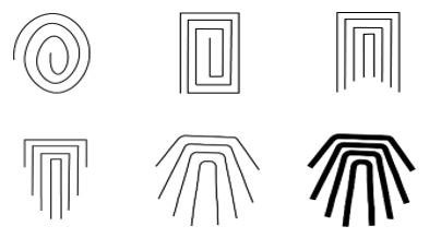 Generación del logo a partir de la espiral