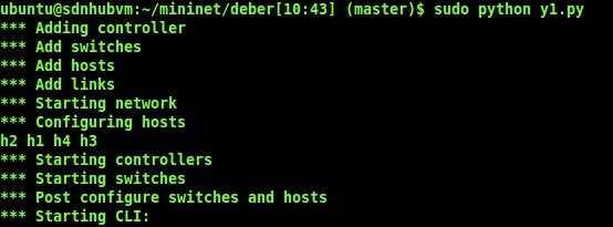 Ejecución del script p1.py