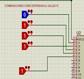 GAL22V10 en ejecución