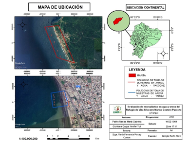 Ubicación Geográfica del RVSMCP y Tarqui.